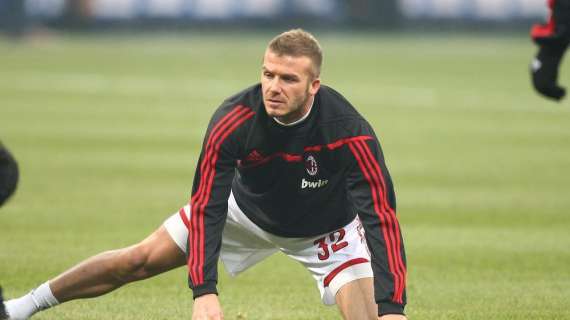 11 gennaio 2009, contro la Roma l'esordio di Beckham con la maglia del Milan
