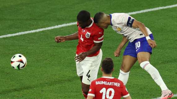 Euro 24: Francia, Mbappé non sarà operato al naso