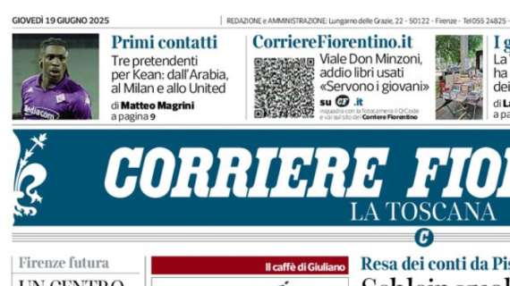 Fiorentina, si alza il pressing su Kean. Il Corriere Fiorentino: "United, Milan e Arabia le pretendenti"