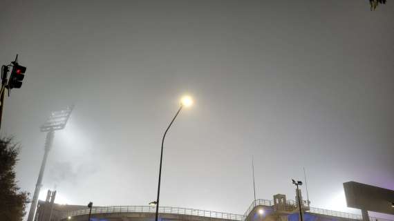 FOTO - Nebbia a Firenze, ma la partita per ora non è a rischio: le ultime