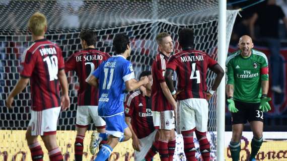 Il Milan e la porta sempre violata: i rossoneri hanno subito almeno un gol in ogni partita