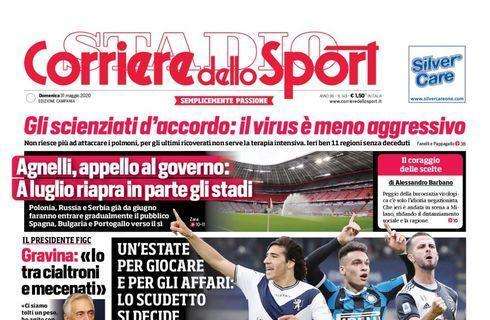 L'apertura del Corriere dello Sport: "Mercato, che bomba!"