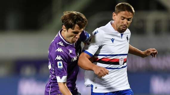 Serie A, Fiorentina-Sampdoria 1-2