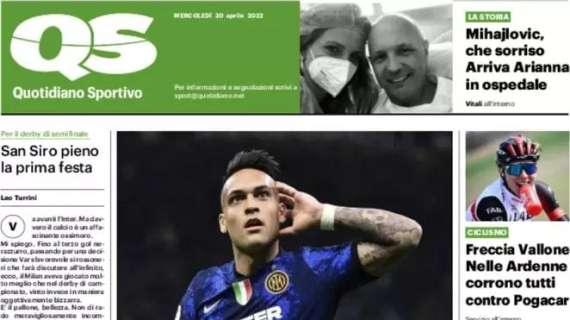 Il QS sul derby di Coppa: "Toro scatenato, Inter in finale"