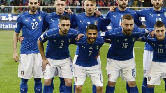 Italia-Albania, De Sciglio in campo per 90 minuti