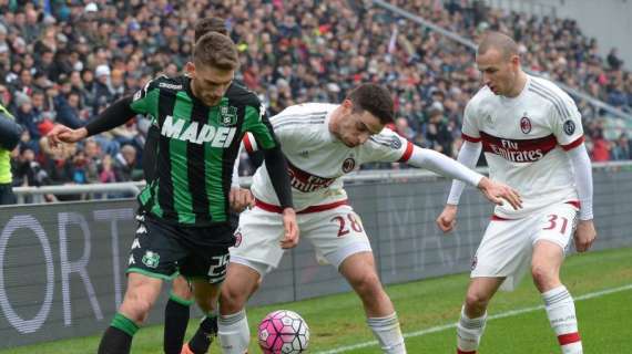 Sassuolo-Milan, ottavo match tra emiliani e rossoneri