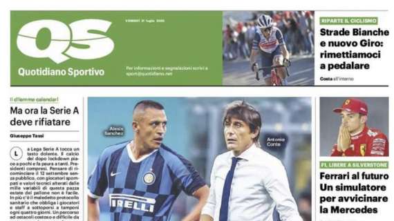 Il QS in prima pagina: "Raiola-Milan: oggi si decide il futuro di Ibra"