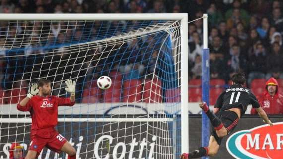 IBRA STORYGALLERY - Il tuffo di Napoli, Milan corsaro al San Paolo