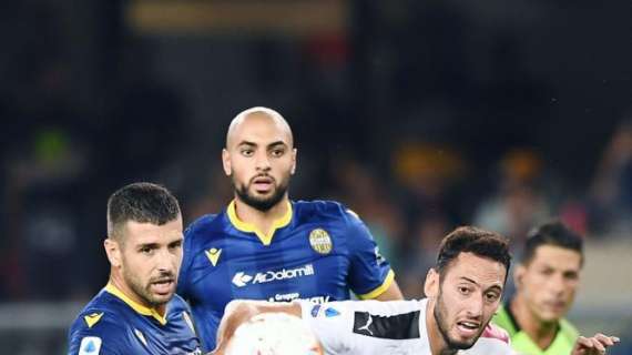 Calhanoglu e la vittoria a Verona: "Tre punti in trasferta, questo è quello che conta"