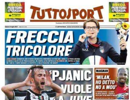Tuttosport e le parole di Maignan: "Milan, ho detto no a Mou"
