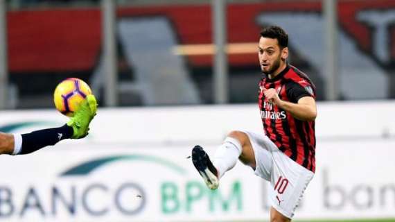 Un 2018 a due facce per Calhanoglu. Gattuso blinda ancora il suo numero 10 e i segnali sono subito incoraggianti