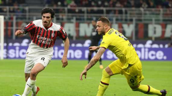 Milan: escluse lesioni muscolari per Tonali