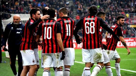 Tutti insieme oltre le difficoltà: il Milan vince ancora anche senza la sua spina dorsale