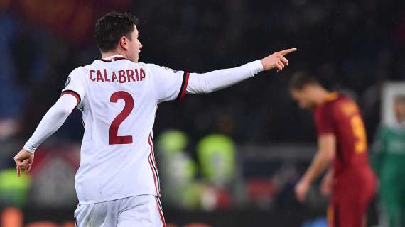 On this day - 25/02/2018: Roma-Milan 0-2, la prima rete di Calabria in rossonero