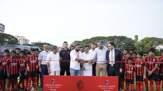 Il Milan ha inaugurato tre nuove Academy internationali in India