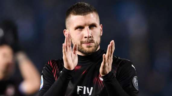 Milan, primo gol in trasferta in Italia per Rebic