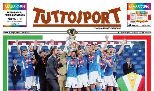 Milan, Tuttosport in prima pagina: "Per Jovic partita l’offerta"