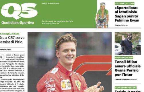Tonali-Milan, il QS in prima pagina: "Amore ufficiale"
