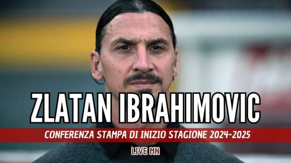 LIVE MN – Tra pochi minuti la conferenza stampa di Zlatan Ibrahimovic