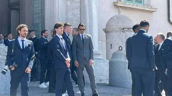 VIDEO MN - Milan, concluso l'incontro con Mattarella: i rossoneri lasciano il Quirinale