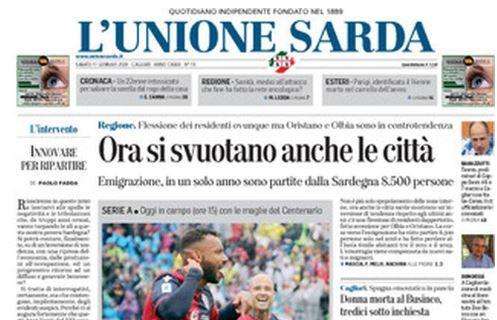 L’Unione Sarda: "Il Cagliari vuole ripartire contro il Milan di Ibra"