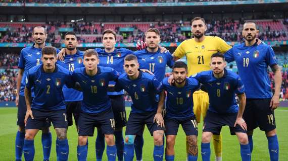 Italia-Inghilterra, le divise di domani: tenuta azzurra per i ragazzi di Mancini
