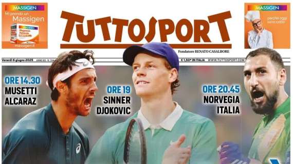 Solo due quotidiani sportivi parlano del Milan in prima pagina: i titoli