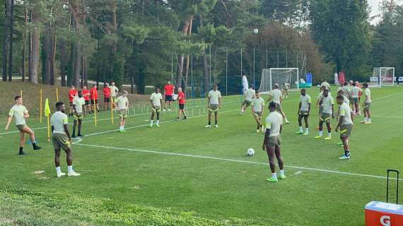 "Recupero e ripartenza con la Samp già nel mirino": le foto della seduta odierna a Milanello