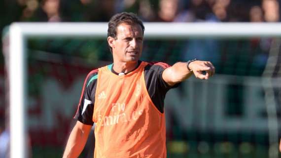 Allegri: "Serve una crescita da parte di tutti"