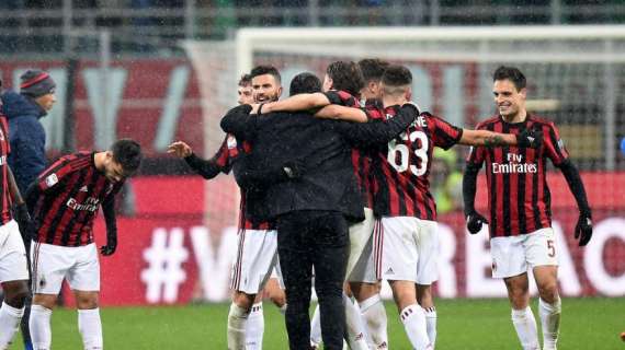Il QS titola: "Il Milan vola. È una marcia da Champions"