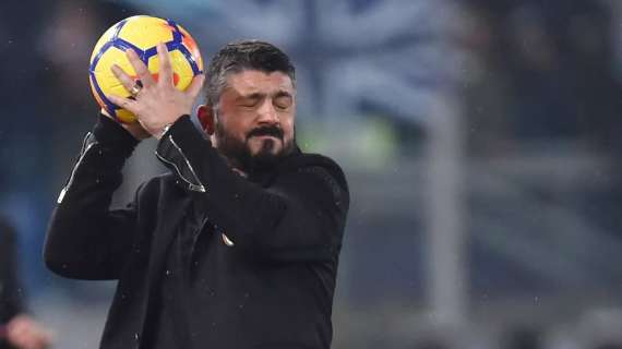 Gattuso non ci sta: "Noi favoriti? L'Inter ha sette punti in più ed è più forte"