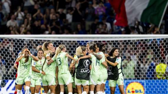 Gravina sull'Italia Femminile: "L'immagine di un'Italia che non molla mai"