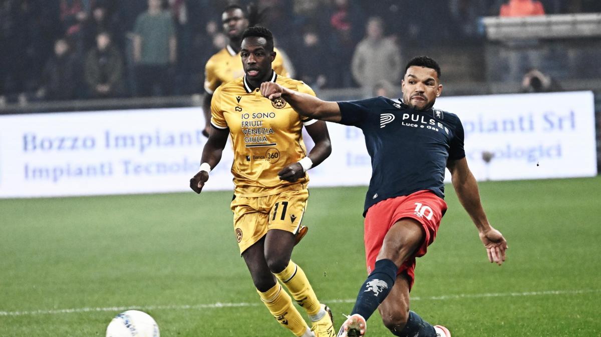 Genoa, problema muscolare per Messias. Rischia di saltare anche il Milan