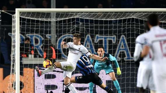 Milan, con l’Atalanta tre tiri nello specchio e tre gol