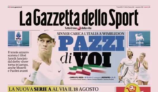 Nuovi nomi per il Milan: le prime pagine dei principali quotidiani sportivi