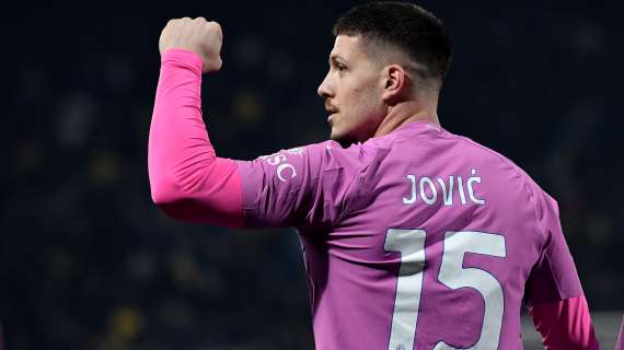 Caressa su Jovic: “E’ in stato di grazia, condizione mentale fortissima per lui”