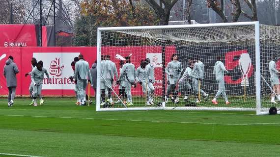 MN - Iniziata la rifinitura pre Stella Rossa a Milanello