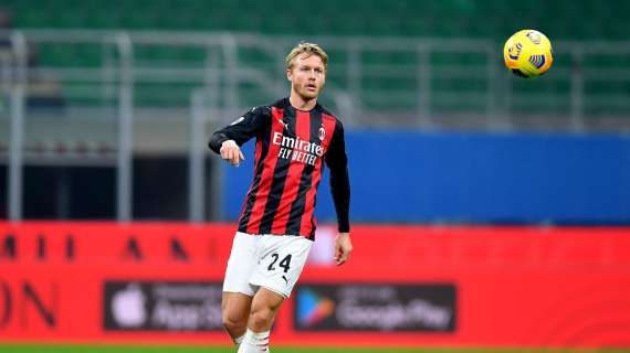 Milan, Kjaer punta al pieno recupero per la gara con la Juve