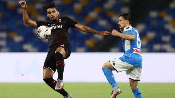 Napoli-Milan, per i rossoneri due cambi di formazione rispetto a luglio