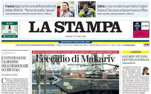 La Stampa titola: "Stasera il Toro prova a sbarrare il passo al Milan"