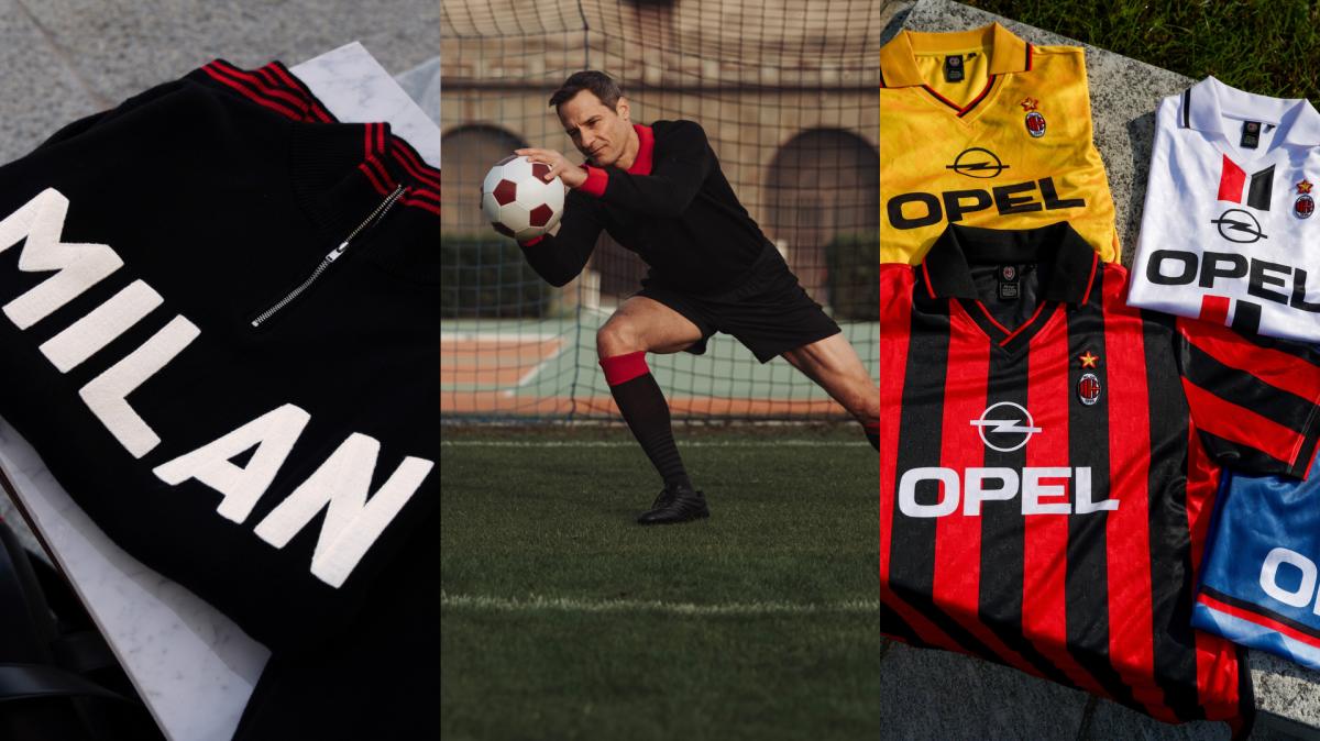 AC Milan presenta nuove collezioni vintage che celebrano il Ragno Nero e Nereo Rocco