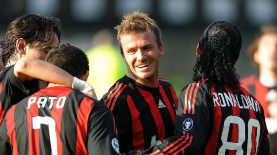Milan, contro il Genoa arrivò il primo gol di Beckham