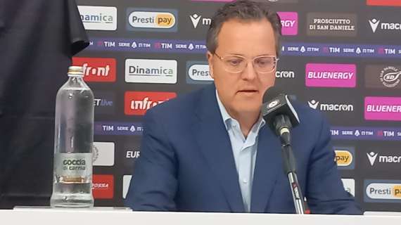 DG Udinese: “Reclamo contro la squalifica dello stadio per salvaguardare la reputazione del nostro club e la nostra ingiustamente pregiudicata”