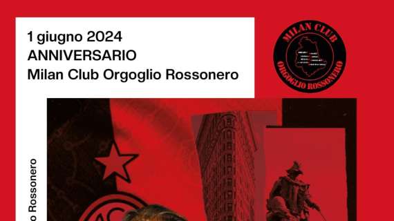 Il Milan Club Orgoglio Rossonero compie un anno. Il 1° giugno la festa con Filippo Galli