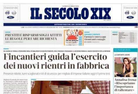 Il Secolo XIX: "Protocollo dei dubbi: fissata la ripartenza con mille paletti"
