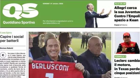 Il QS in prima pagina: "L'anti-diavolo di nome Silvio"