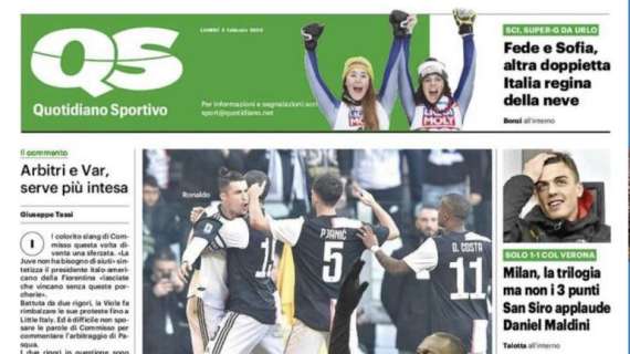 QS: "Milan, la triologia ma non i 3 punti: San Siro applaude Daniel Maldini"