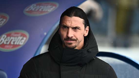 Roma-Milan: rossoneri vicini all’eliminazione dall’Europa League, Ibrahimovic contrariato in tribuna