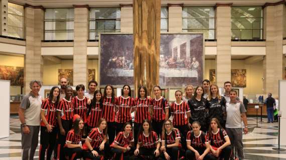 Banco BPM e AC Milan celebrano la vittoria dello Scudetto della Primavera Femminile