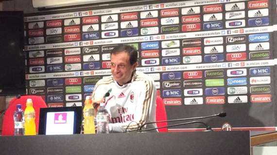 LIVE MN - Allegri: "Constant non ci sarà. Bonera non farà il terzino. Balotelli sta migliorando. In difesa tornano Mexes-Zapata"